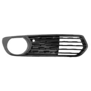 Commander Vite Grille latérale avant droite pour BMW SERIE 1 F20 de 2011 à 2015, avec trou antibrouillard, noire