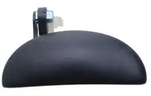 Usine Directe Poignée de porte avant droite pour TOYOTA AYGO I ph. 2 2009-2012, extérieure, Neuve à peindre