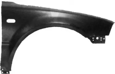 Commander Vite Aile avant droite pour VOLKSWAGEN PASSAT B5 ph. 2 2000-2003, avec trou, Neuve à peindre