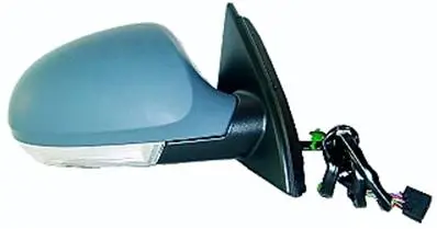 Expédition Rapide Rétroviseur extérieur droit électrique pour VOLKSWAGEN PASSAT B6 2005-2010, dégivrant, rabattable électriquement, feu de courtoisie, feu clignotant, mémoire, Neuf à peindre