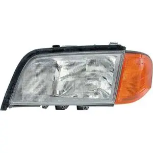 Must-Have Phare Optique avant droit pour MERCEDES (W180-202) CLASSE C 1993-1997, H1+H1+H3, Neuf