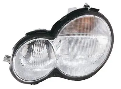 Usine Directe Phare Optique avant gauche pour MERCEDES (W203) CLASSE C COUPE&rsquo; 2002-2004, H7+H7, Neuf