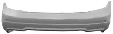 Pare chocs arrière pour MERCEDES (W204) CLASSE C COUPE&rsquo; depuis 2011, radar + supports, Mod. 4 portes AMG, Neuf à peindre Bon Marché