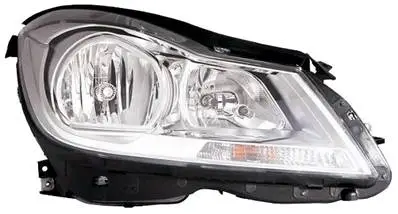 Vente Flash Phare Optique avant droit pour MERCEDES (W204) CLASSE C COUPE&rsquo; depuis 2011, H7+H7, Corps chromé