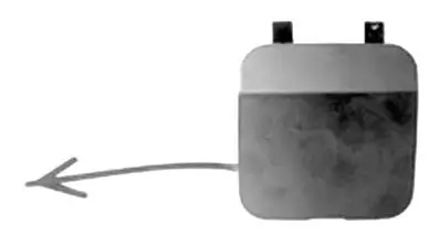 Cache crochet de remorquage pour OPEL CORSA E 2015-2019, pare chocs arrière, Neuf Acheter En Ligne