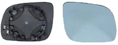 Miroir Glace rétroviseur droit pour AUDI A6 I 1994-1997, à clipser, asphérique, bleu, Mod. Petit Dernier Modèle