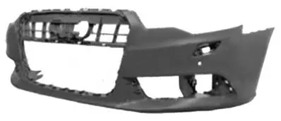 Produit De Marque Pare chocs avant pour AUDI A6 IV ph. 1 2011-2014, trous lave-phares et capteurs radar, Neuf