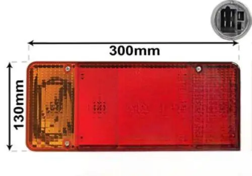 Feu arrière gauche pour FIAT DUCATO Camping-car II ph. 2, 2002-2006, (modèle plateau/benne), Neuf Prix Choc
