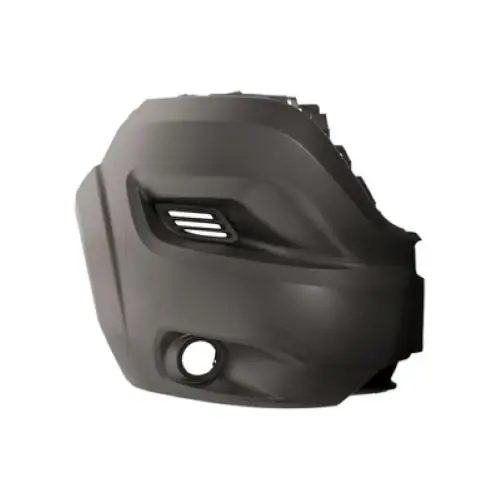Pas Cher Crosse pare chocs avant droit pour PEUGEOT BOXER Camping-Car II ph. 2 depuis 2014, trou feu AB, sans élargisseur, gris
