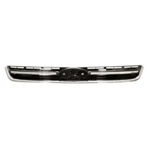 Produit De Marque Grille radiateur centrale pour FORD KUGA II ph. 1 2013-2016, Noire brillante, moulure chromée, Neuve
