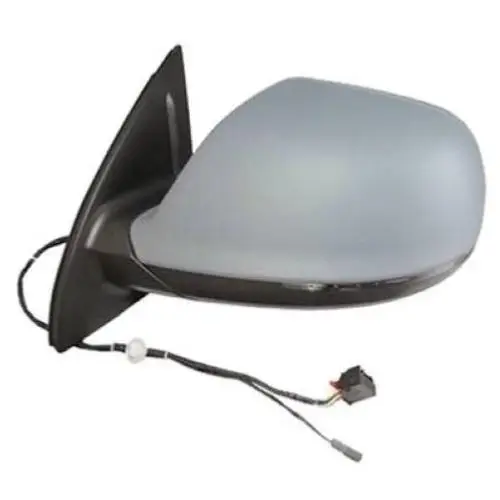 Offre Spéciale Rétroviseur extérieur gauche électrique pour AUDI Q7 I ph. 2 2009-2015, dégivrant, rabattable électriquement, feu clignotant, mémoire, BLIS, 17 pins, Neuf à peindre