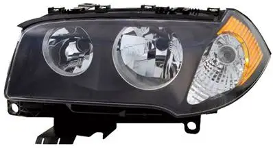 Vente Directe Phare Optique avant gauche pour BMW X3 E83 2004-2006, H7+H7, feu clignotant orange, Neuf