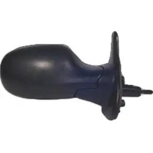 Rétroviseur droit manuel pour NISSAN MICRA III (K12) ph.2, 2005-2007, noir, Neuf Dernier Modèle