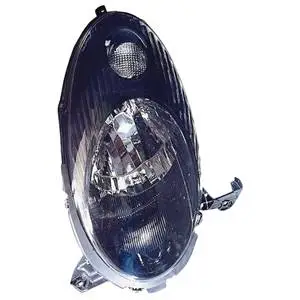 Offre Exclusive Phare Optique avant gauche pour NISSAN MICRA III (K12) ph.2, 2005-2007, H4, noir, Neuf
