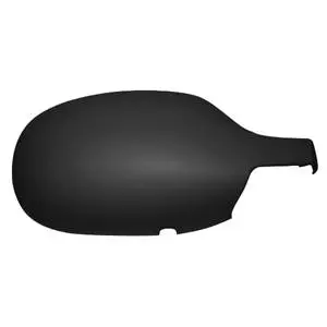 Coque rétroviseur droit pour NISSAN MICRA III (K12) ph.3, 2007-2009, Non compatible avec le modèle dorigine, noire, Neuve Meilleure Vente