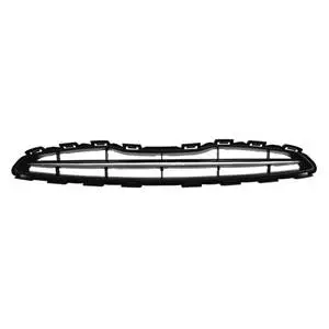 Grille de calandre supérieure pour NISSAN MICRA IV (K13) ph.1, 2010-2013, noire & moulure chromée Prix Bas