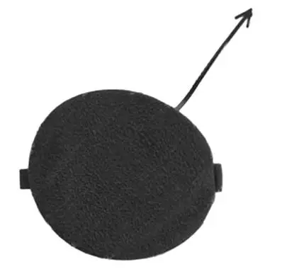 Livraison Gratuite Cache crochet de remorquage avant pour IVECO DAILY, 2006-2009, pare chocs avant, Neuf
