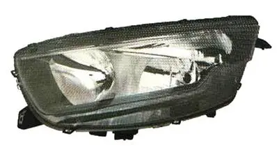 Phare Optique avant gauche pour IVECO DAILY, 2014-2019, H7+H1, avec corps noir, Neuf Dernière Chance