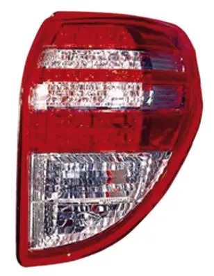 Retour Gratuit Feu arrière droit à led pour TOYOTA RAV4, 2010-2013, rouge/blanc, Neuf