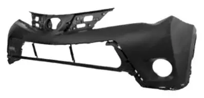 Pare chocs avant pour TOYOTA RAV4, 2013-2015, Noir lisse, Neuf Satisfait Ou Remboursé