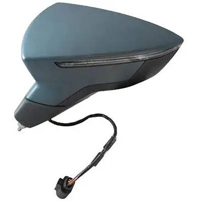 Rétroviseur gauche électrique pour SEAT LEON III ph. 1, 2013-2016, dégivrant, feu clignotant, Neuf à peindre Jusqu’à Épuisement Des Stocks