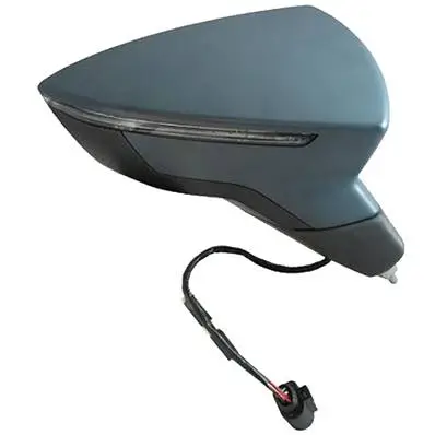 Rétroviseur droit électrique pour SEAT LEON III ph. 1, 2013-2016, dégivrant, feu clignotant, Neuf à peindre Promotion