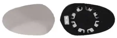 Miroir Glace rétroviseur gauche ou droite pour LANCIA YPSILON I ph. 1, 2003-2006, dégivrant, Neuf Haute Qualité