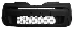Expédié Aujourd’hui Pare chocs avant pour RENAULT KANGOO II phase 2 2013-2020, sans trous feux antibrouillard, noir