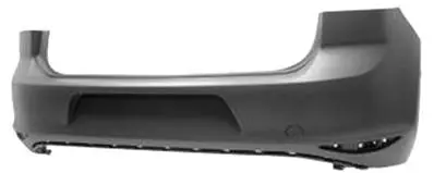Pare chocs arrière pour VOLKSWAGEN GOLF VII ph. 1 2012-2016, Neuf à peindre Retour Gratuit