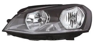 Phare Optique avant gauche pour VOLKSWAGEN GOLF VII ph. 1 2012-2016, H7+H15, feu diurne Prix Choc