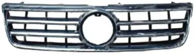 Grille de calandre centrale pour VOLKSWAGEN TOUAREG I ph. 1 2002-2006 chromée, pare chocs avant Achetez Aujourd’hui