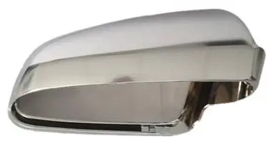 Satisfait Ou Remboursé Coque rétroviseur gauche pour AUDI A4 II 2000-2004, Effet aluminium, Neuve