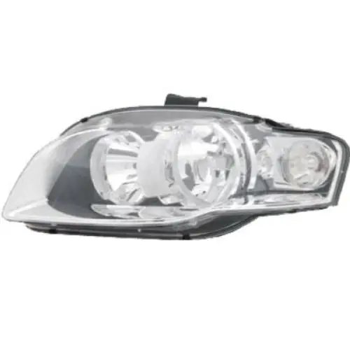 Phare Optique avant gauche pour AUDI A4 III 2006-2007, H7+H7, feu clignotant incolore, Neuf Remise