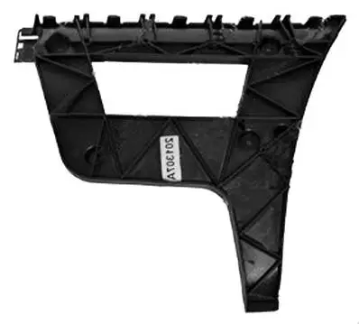 Support Pare chocs arrière droite pour AUDI A4 IV ph. 1 2007-2011, en plastique, Neuf Marque