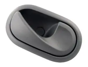 Poignée de porte avant ou arrière droite pour RENAULT MODUS phase 1, 2004-2008, interne, Noire, Neuve Marque