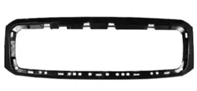 Offre Spéciale Cadre Grille radiateur centrale pour SKODA FABIA I ph. 2 2004-2007, Noir, Interne, Neuve