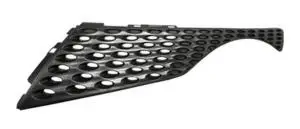 Marque Grille de calandre radiateur gauche pour NISSAN JUKE I phase 1 de 2010 à 2014, Noire, Neuve