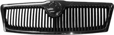 Grille radiateur centrale pour SKODA OCTAVIA II ph. 1 2004-2009, Complet, Neuve Top Vente