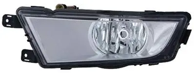 Haute Qualité Feu antibrouillard gauche pour SKODA OCTAVIA III phase 1 2013-2016, H8, Corps chromé, Neuf