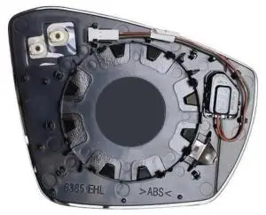 Miroir Glace rétroviseur gauche pour SKODA OCTAVIA III phase 1 2013-2016, dégivrant, asphér., BLIS, Neuf Pas Cher