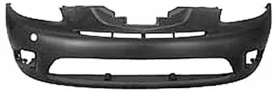Pare chocs avant pour LANCIA YPSILON I ph. 2 2006-2011, trous antibrouillard, Neuf à peindre Produit De Marque