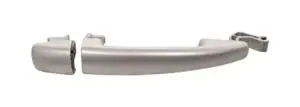 Poignée de porte avant droit pour PEUGEOT 5008 , 2009-2016, sans trou clé, externe, argentée, Neuve Expédié Aujourd’hui
