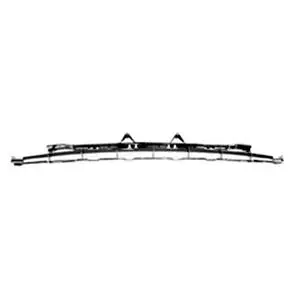 Achat Immédiat Grille de calandre supérieure pour PEUGEOT 207 SW phase 1, 2006-2009, chromée, pare chocs avant