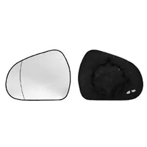 Miroir Glace rétroviseur gauche pour PEUGEOT 207 CC ph.1, 2007-2009 dégivrant, asphérique, à clipser Bon Plan