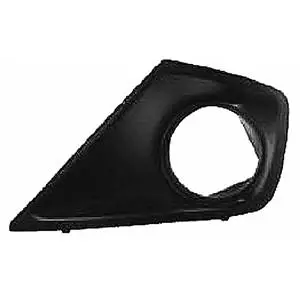 Grille de calandre gauche pour PEUGEOT 207 CC phase 2 2009-2015 noire, trou feu AB, pare chocs avant Top Vente