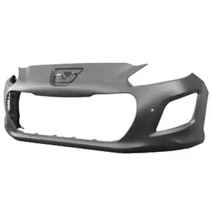 Pare chocs avant pour PEUGEOT 308 I phase 2, 2011-2013, trous radar, Neuf à peindre Meilleur Choix