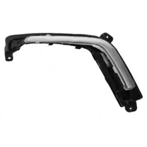 Expédition Rapide Enjoliveur grille de calandre droite pour PEUGEOT 308 I phase 2, 2011-2013 moulure grise, pare chocs