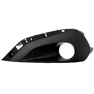 Acheter En Ligne Grille de calandre gauche pour PEUGEOT 208 phase 2 2015-2019, noire, trou AB, pare chocs avant
