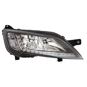 Phare Optique avant droit pour PEUGEOT BOXER II ph.2 2014-2023, H7+H7, (fond noir) feu led Must-Have