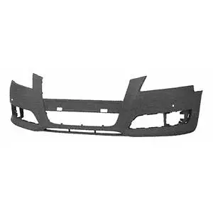 Pare chocs avant pour AUDI A3 II ph.3 (3 portes) 2008-2012, trous radar, Neuf à peindre Top Vente